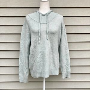 Banana Republic Wool Blend Hooded Sweater Size Medium